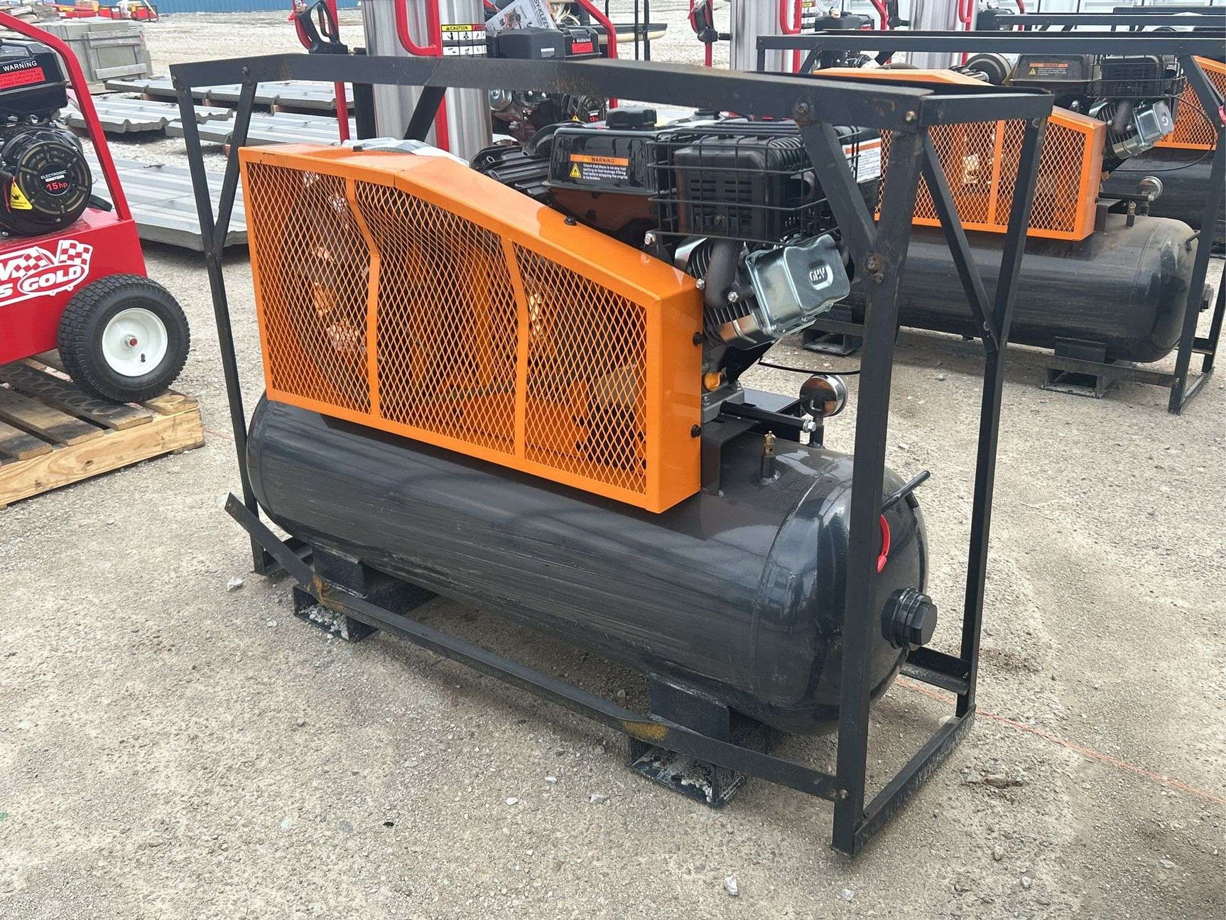LANDHONOR 10HP 40GAL 2-STAGE TRUCK MOUNT AIR COMPRESSOR by Land Honor