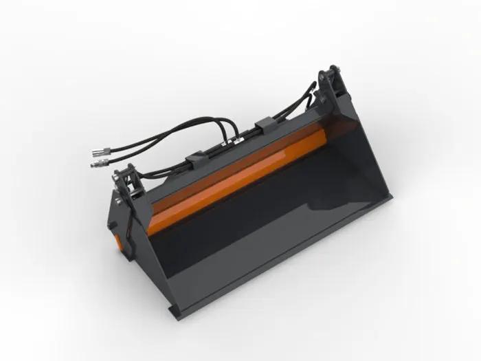 Wolverine 48" 4N1 Multi-Purpose Bucket for Mini Skid Steer by Wolverine
