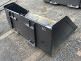 Snow bucket for skid steer, 80-inch high-capacity, Wildcat universal attachment
