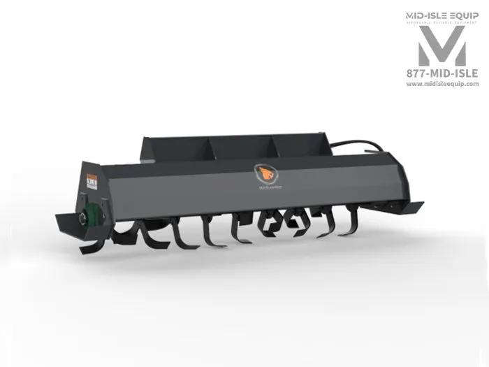 72" Wolverine Rototiller Skid Steer Attachment by Wolverine