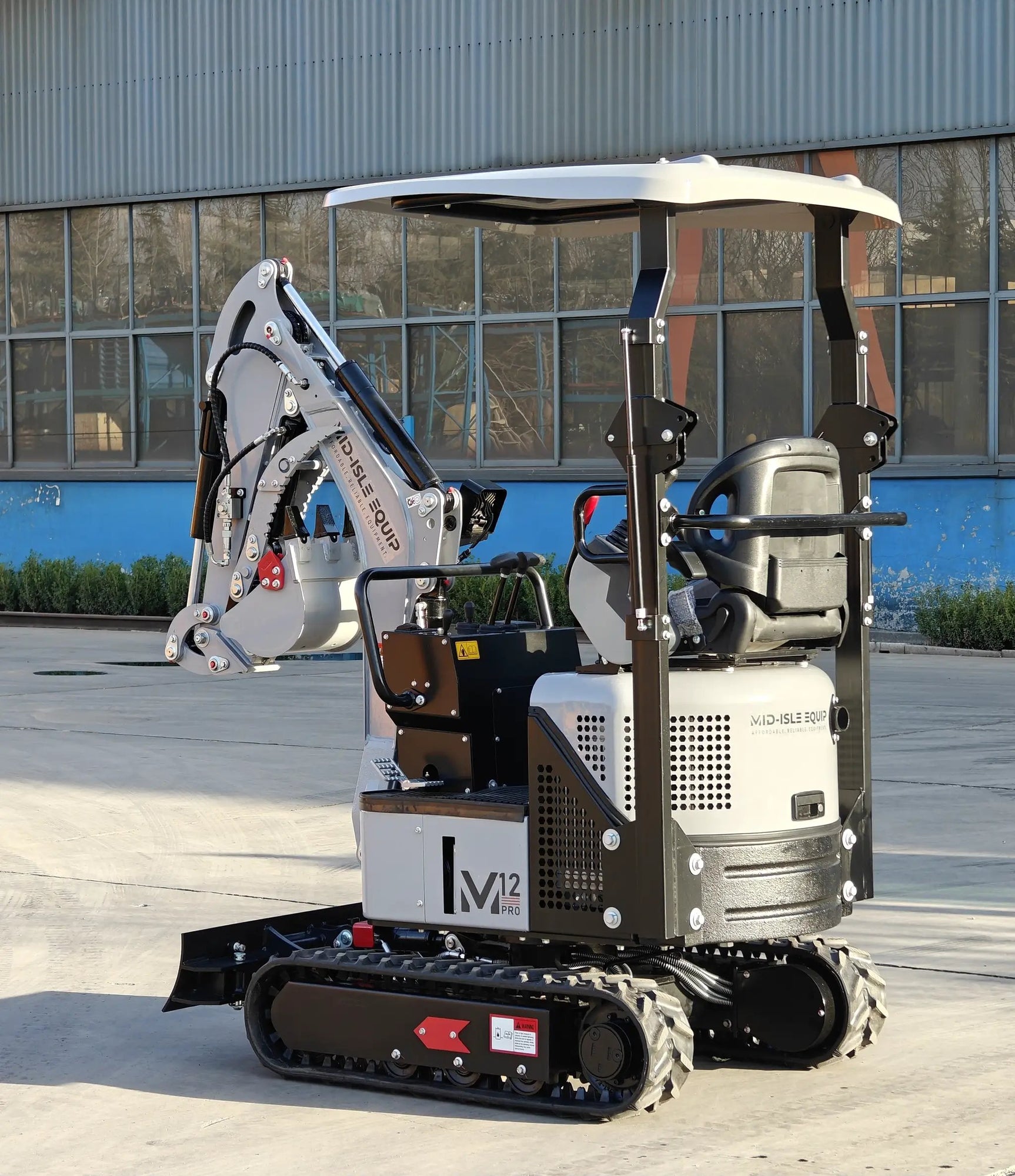 2024 M12 Pro Mini-Excavator 1.4 ton Yanmar Diesel by My Store