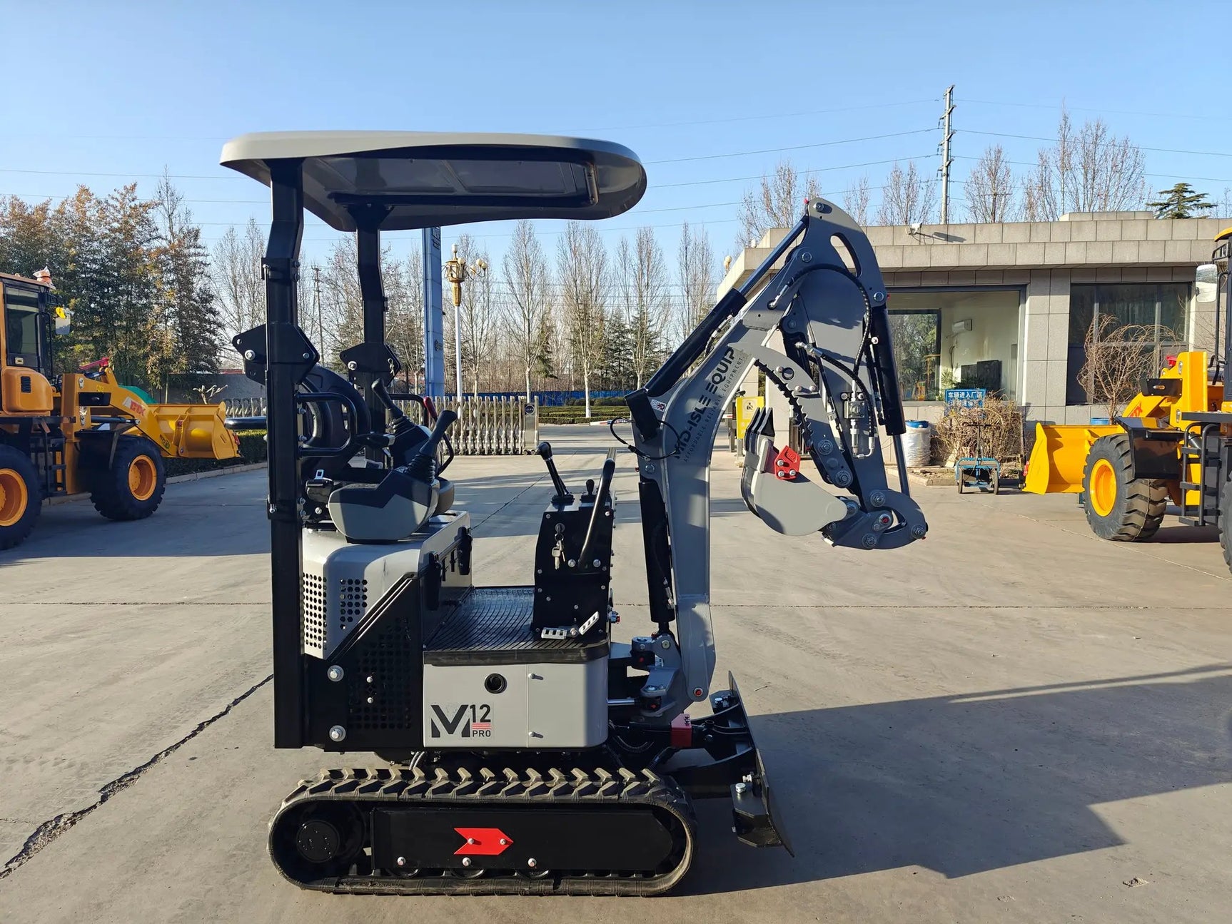2024 M12 Pro Mini-Excavator 1.4 ton Yanmar Diesel by My Store