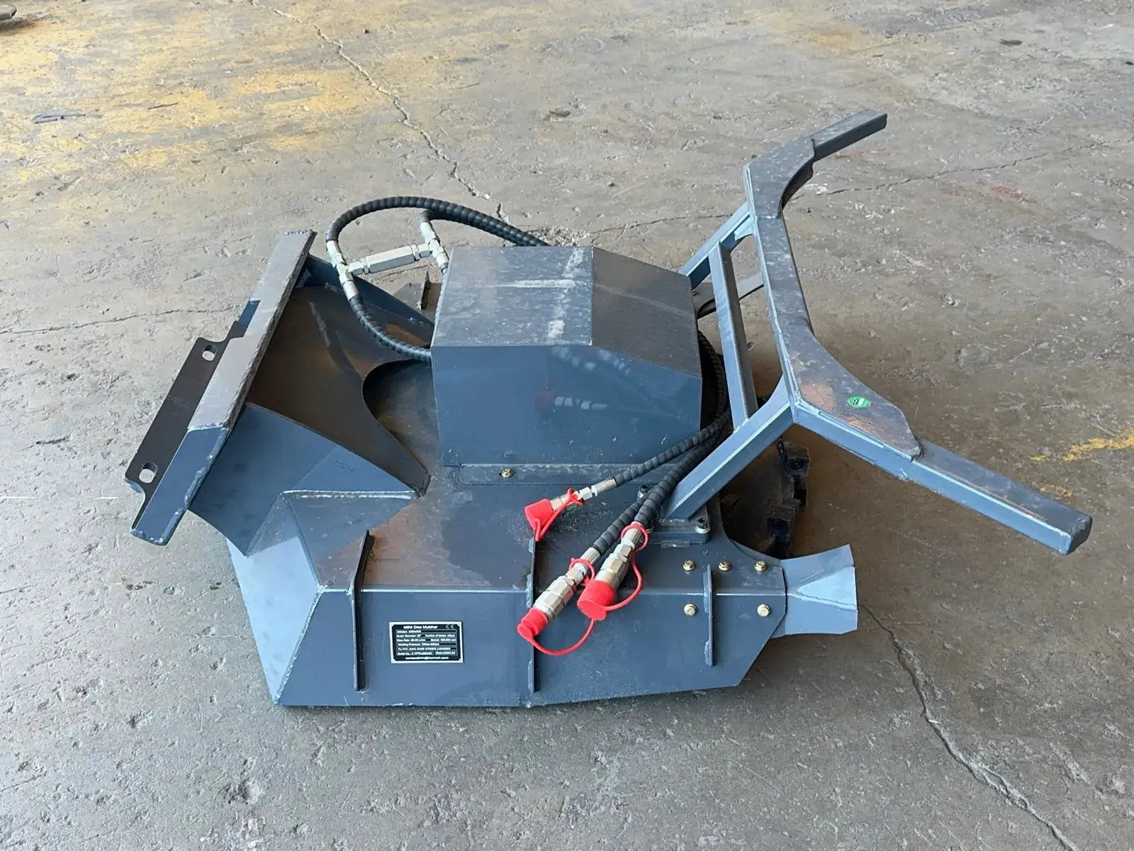 36" DISC MULCHER ATTACHMENT FOR MINI SKID STEER by Future