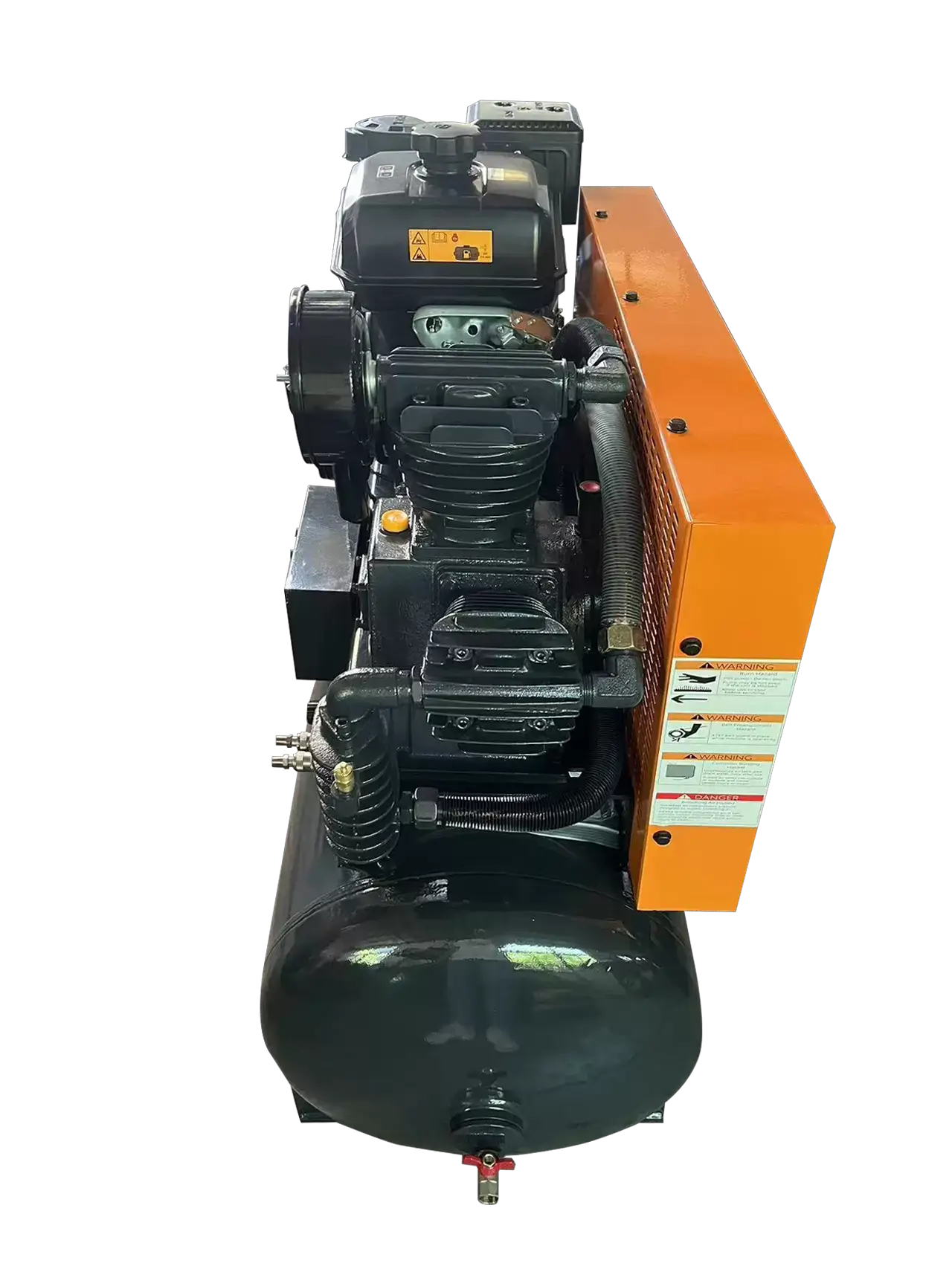 LANDHONOR 10HP 40GAL 2-STAGE TRUCK MOUNT AIR COMPRESSOR by Land Honor