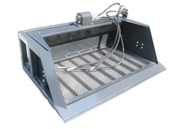 72" WOLVERINE VIBRATING SOIL SCREENING BUCKET FOR SKID STEER