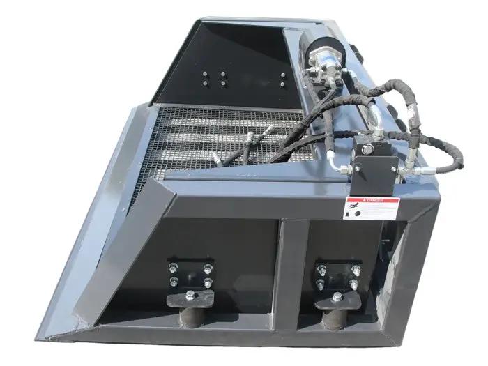 72" WOLVERINE VIBRATING SOIL SCREENING BUCKET FOR SKID STEER by Wolverine