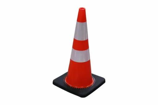 PVC Traffic Cone with Reflective Tape by My Store