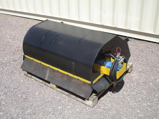 43" SWEEPER BROOM BUCKET FOR MINI SKID STEER by Future