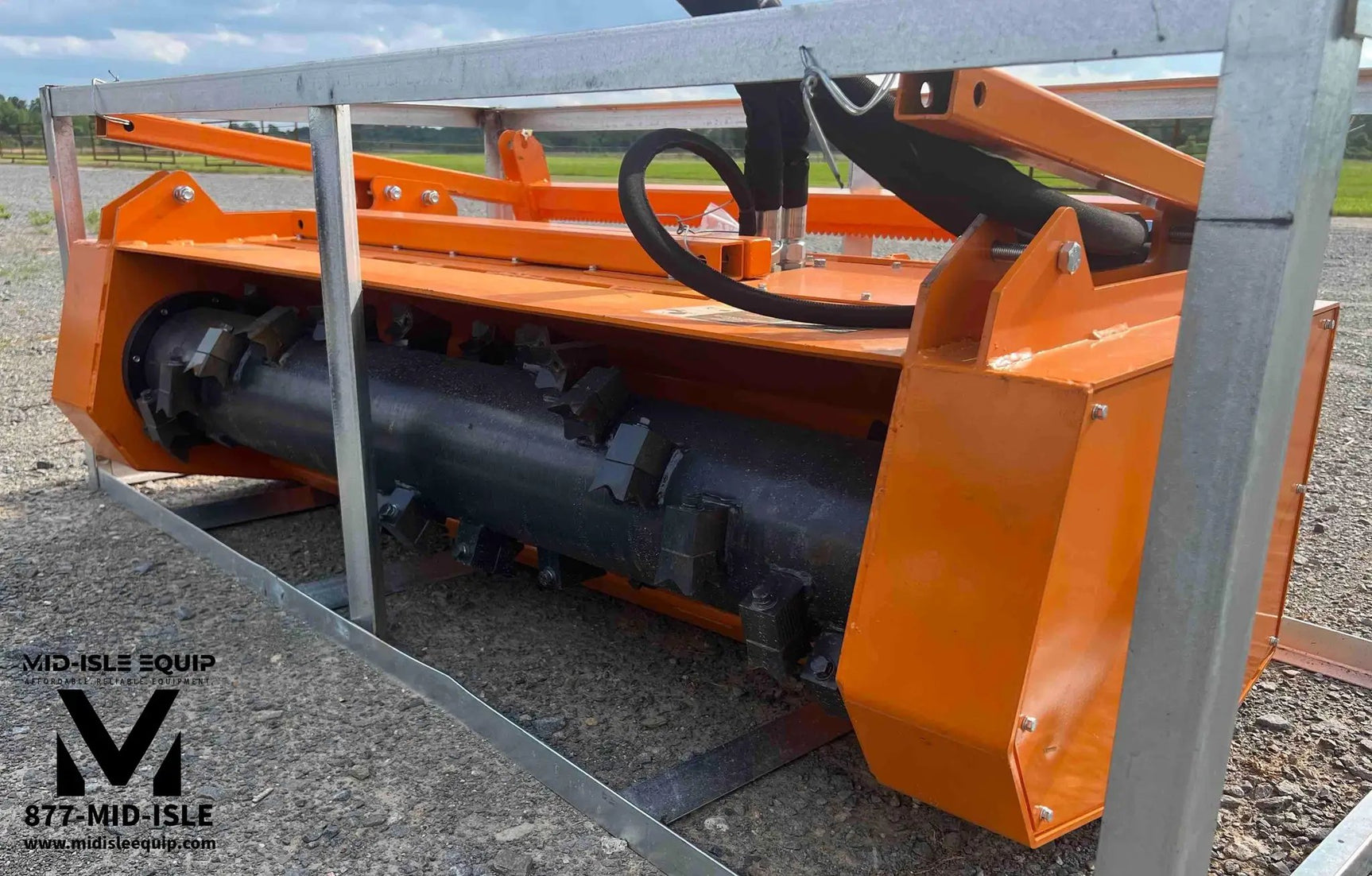 WOLVERINE 60" DRUM MULCHER FOR HIGH FLOW SKID STEER by Wolverine