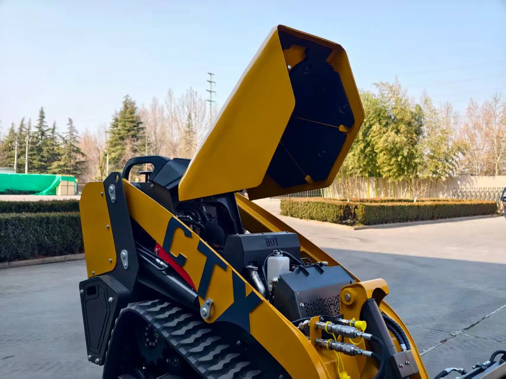 2026 CTX100 MINI SKID TRACK LOADER 25HP KUBOTA DIESEL by Mid-Isle Equipment