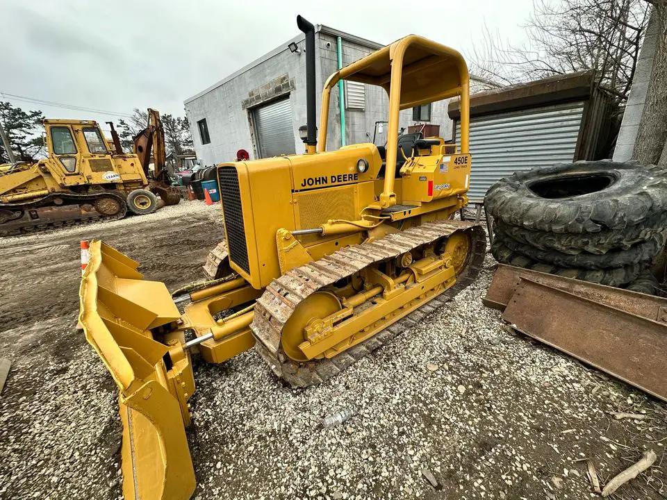 1983 John Deere 450E Long Track Bulldozer by John Deere