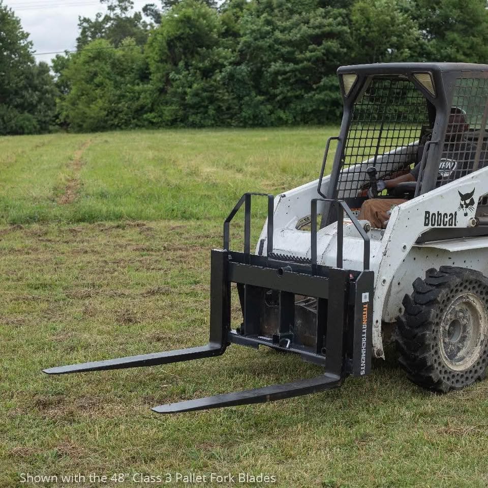 Titan CLASS III HD Pallet Forks for Skid Steer 60" 6000lbs