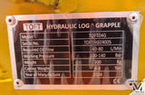 TOFT 04G HYDRAULIC ROTATING GRAPPLE FOR 4-8 TON EXCAVATOR CAT 306 307