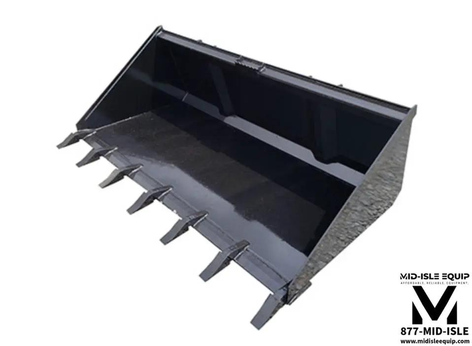 78" Wildcat High Capacity Skid Steer Bucket with Teeth by My Store