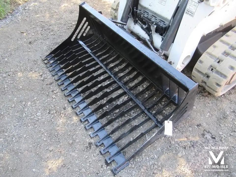 72" WILDCAT ROCK SKELETON BUCKET FOR SKID STEER by Wildcat