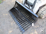 72" WILDCAT ROCK SKELETON BUCKET FOR SKID STEER