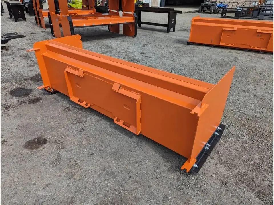 10' KC SNOW PUSHER FOR SKID STEER UNIVERSAL SSL by KC