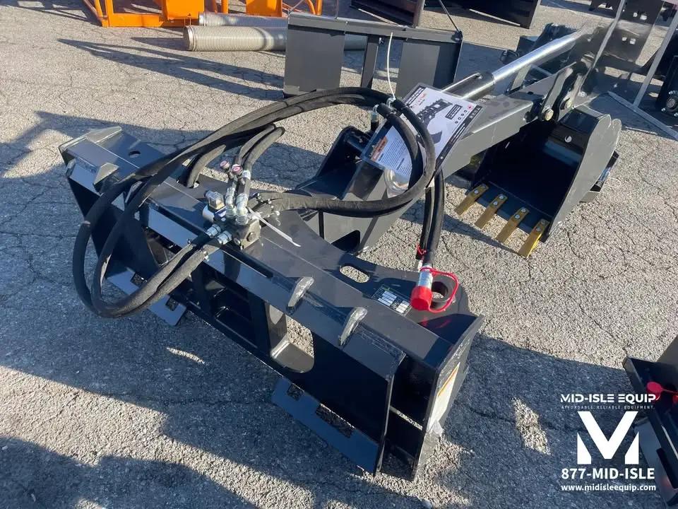 LANDHONOR BACKHOE ATTACHMENT WITH SWING FOR SKID STEER by Land Honor