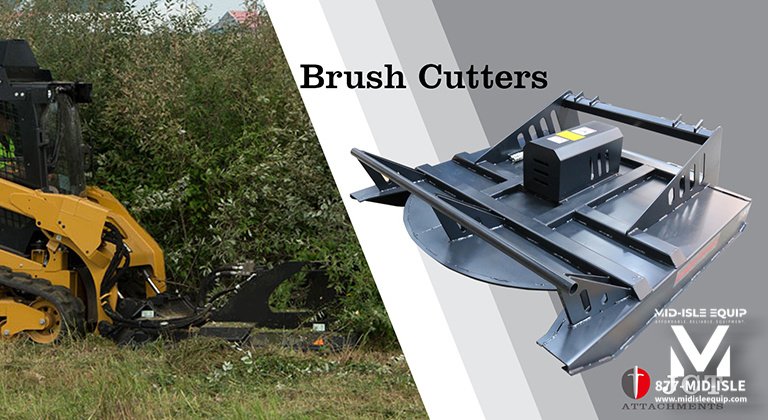 72" HD JCT BRUSH CUTTER ATTACHMENT FOR SKID STEER