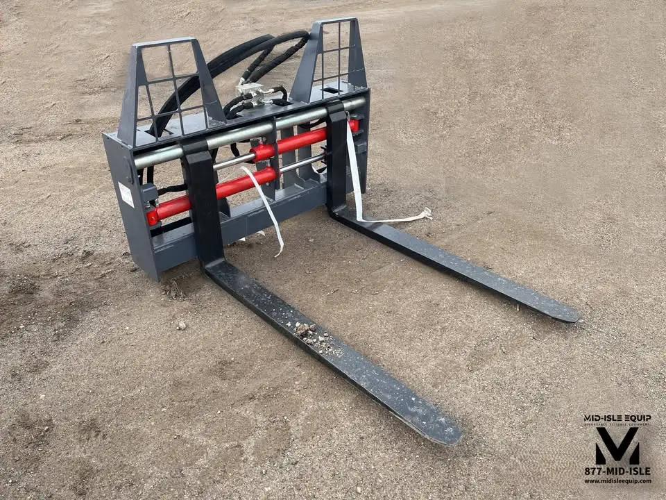 NEW HD 48" HYDRAULIC SIDE SHIFT FORKS FOR SKID STEER by Handy