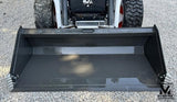 74" Skid Steer Quick Attach Bucket with Side Cutters