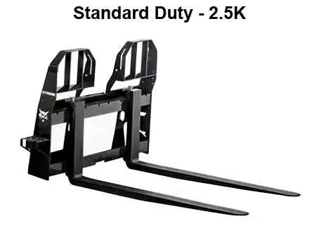 Bobcat OE 42" Skid Steer Pallet Forks 2500lb by Bobcat