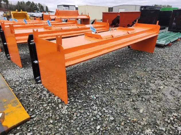 12' KC SNOW PUSHER FOR SKID STEER by KC