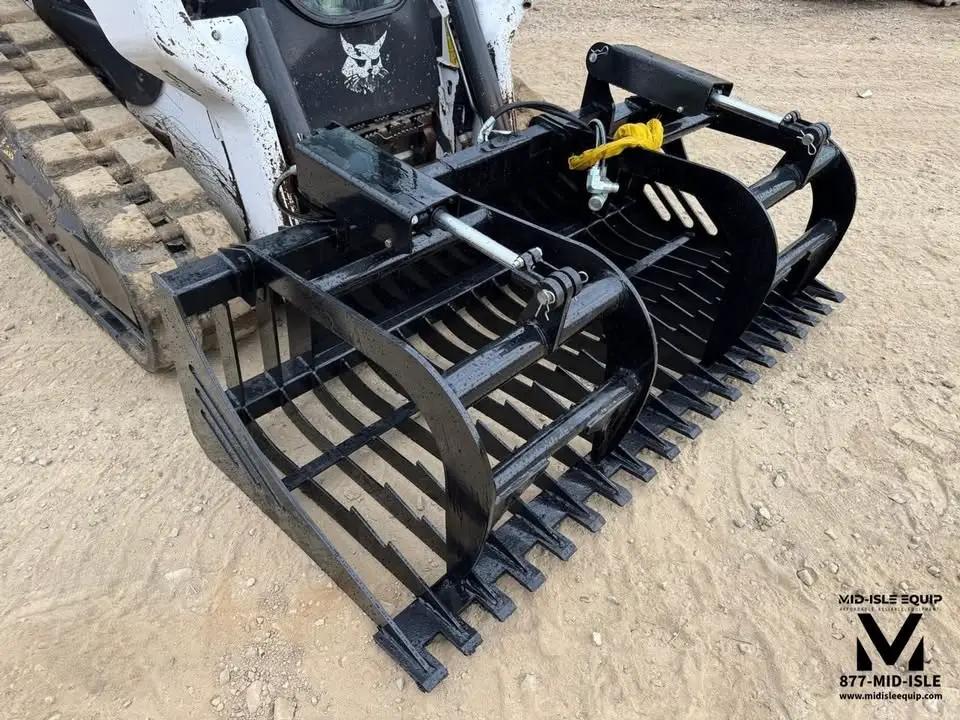 72" WILDCAT ROCK GRAPPLE SKELETON BUCKET FOR SKID STEER by Wildcat