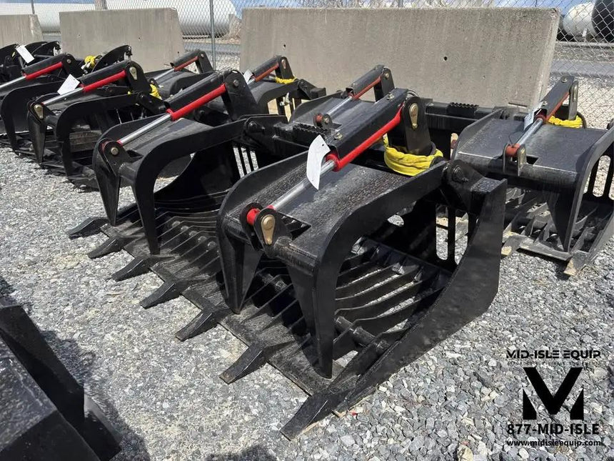 72" Extreme Duty Grapple Rock Bucket for Skid Steer by Wildcat