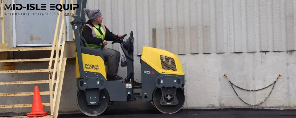 2026 WACKER NEUSON RD12 PREMIUM 1.2 TON ROLLER HONDA by Wacker Neuson