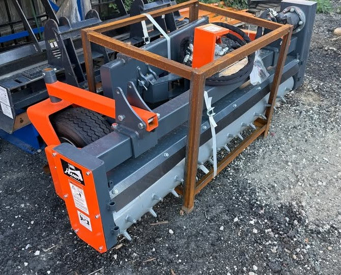 78" HARLEY POWER RAKE FOR SKID STEER