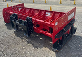 WESTERN 10' PILE DRIVER SNOW PUSHER SKID STEER COUPLER