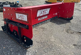 WESTERN 10' PILE DRIVER SNOW PUSHER SKID STEER COUPLER