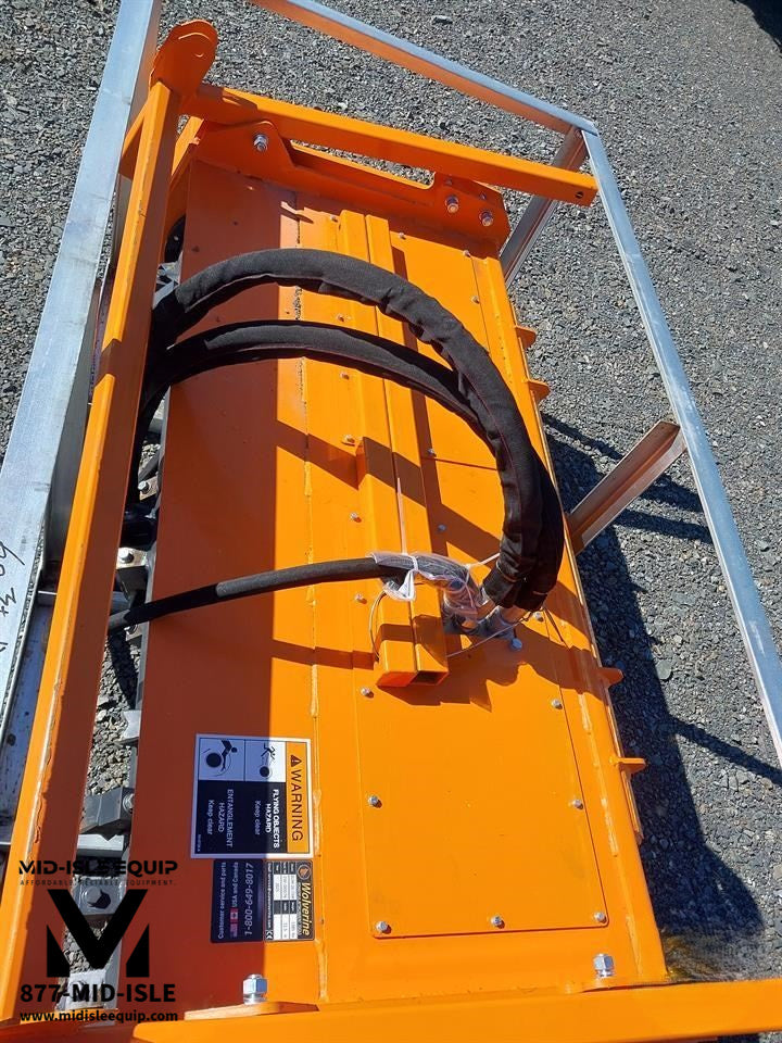 WOLVERINE 60" DRUM MULCHER FOR HIGH FLOW SKID STEER