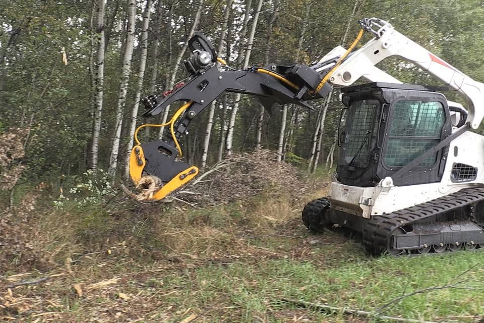 48" QUICK ATTACH VERSAGRAB GRAPPLE SKID STEER