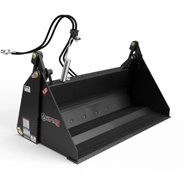 VIRNIG 48" 4N1 MULTI-PURPOSE BUCKET MINI SKID STEER