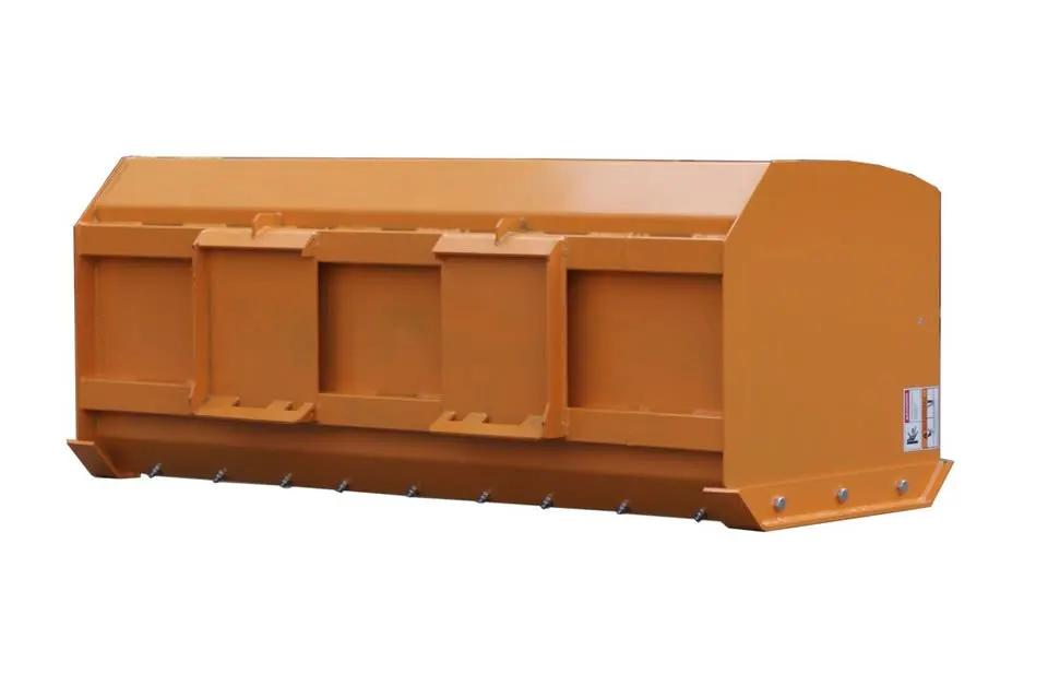84" WOLVERINE SNOW PUSHER FOR SKID STEER NYLON EDGE by Wolverine
