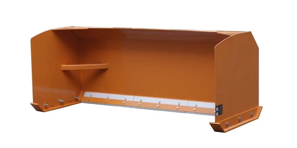 84" WOLVERINE SNOW PUSHER FOR SKID STEER NYLON EDGE by Wolverine