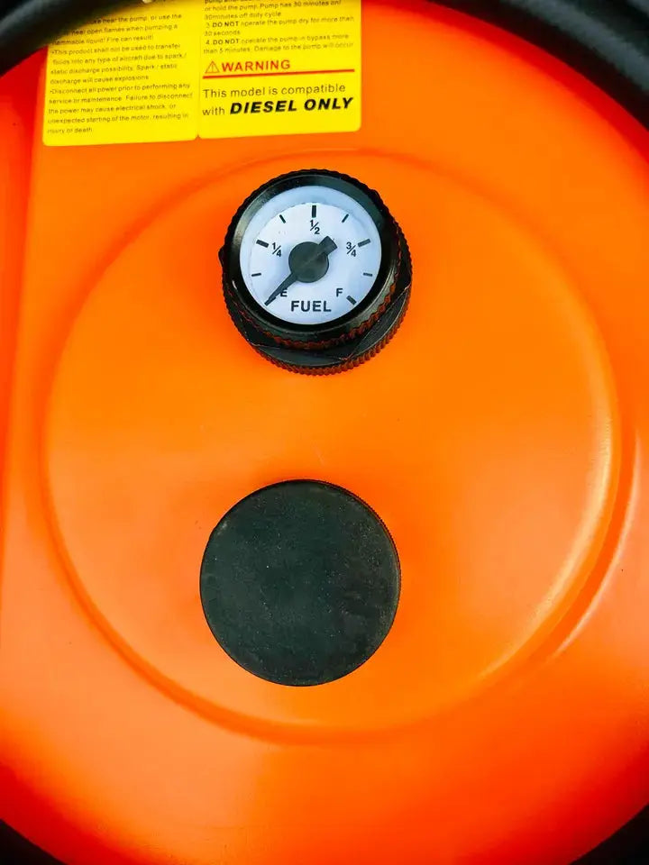 116 GALLON DIESEL POLY FUEL TANK WITH PUMP by Mid-Isle Equipment