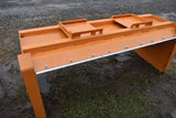84" WOLVERINE SNOW PUSHER FOR SKID STEER NYLON EDGE