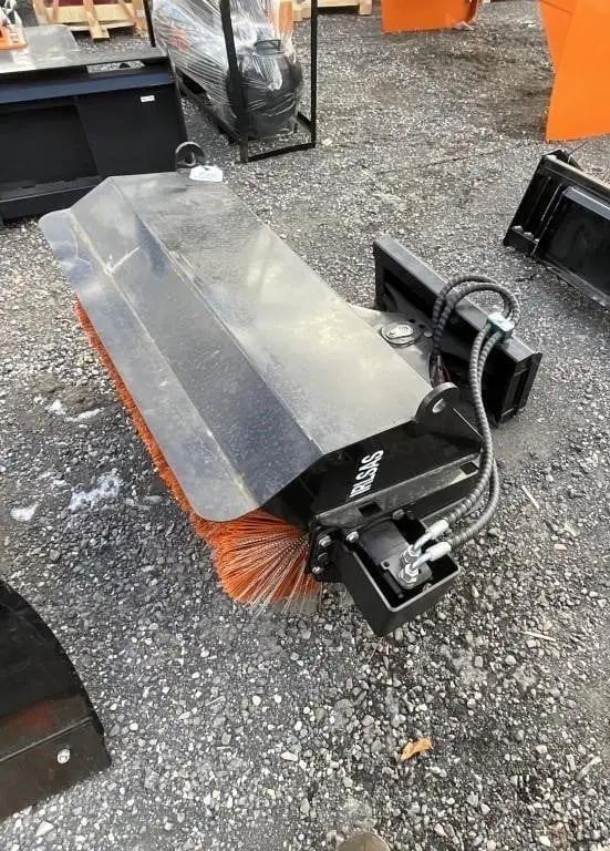 48" ANGLE SWEEPER BROOM FOR MINI SKID STEER by Future