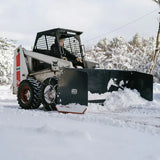 TITAN 92" SKID STEER SNOW PUSHER BOX RUBBER EDGE