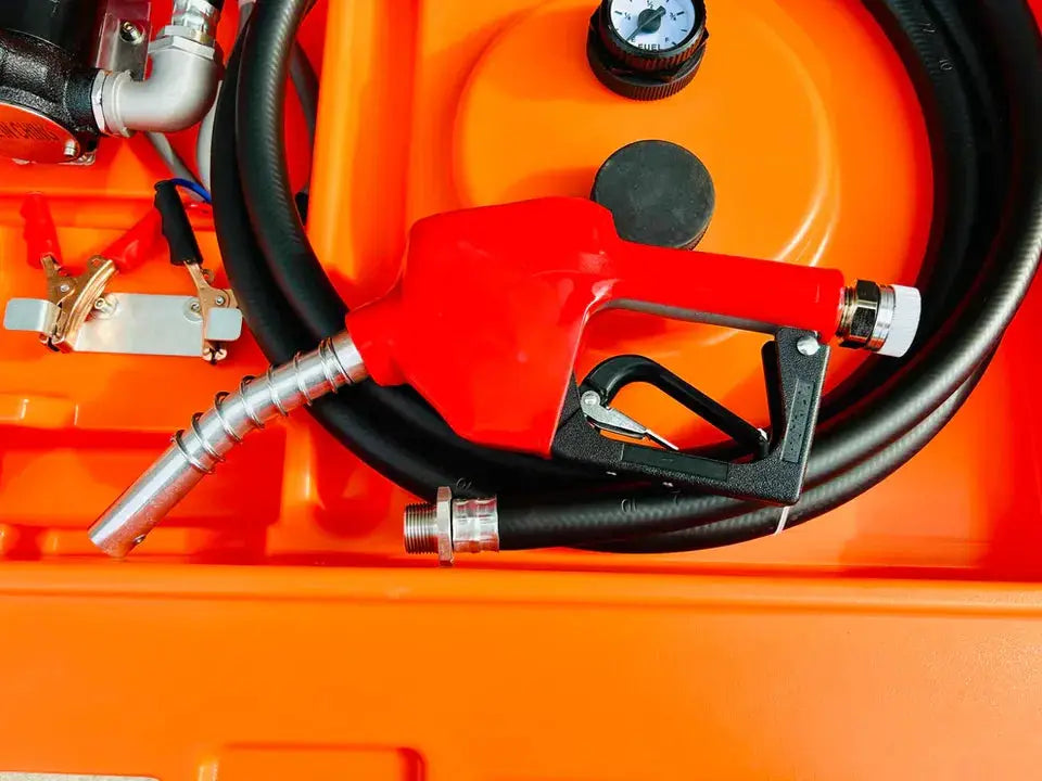 116 GALLON DIESEL POLY FUEL TANK WITH PUMP by Mid-Isle Equipment