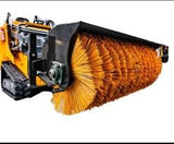 48" ANGLE SWEEPER BROOM FOR MINI SKID STEER