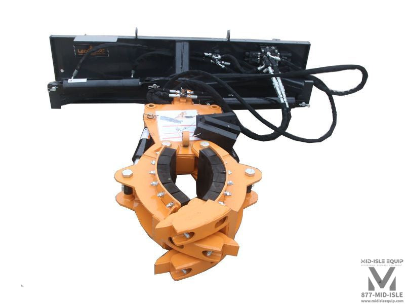 LANDHONOR ROTATING SKID STEER GRAPPLE ATTACHMENT
