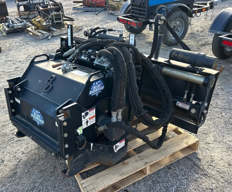 BLUE DIAMOND 24" COLD PLANER FOR SKID STEER