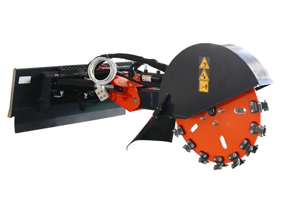 8" STUMP GRINDER ATTACHMENT FOR SKID STEER by WIG
