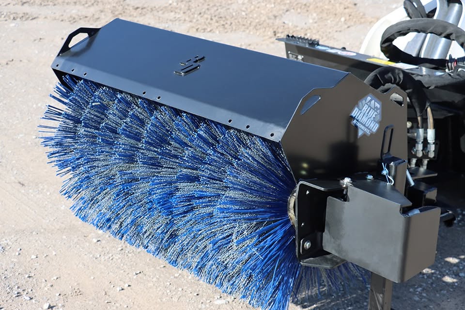 BLUE DIAMOND 60" POWER ANGLE BROOM FOR MINI SKID STEER