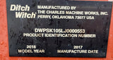 2018 DITCH WITCH SK1050 MINI SKID TRACK LOADER
