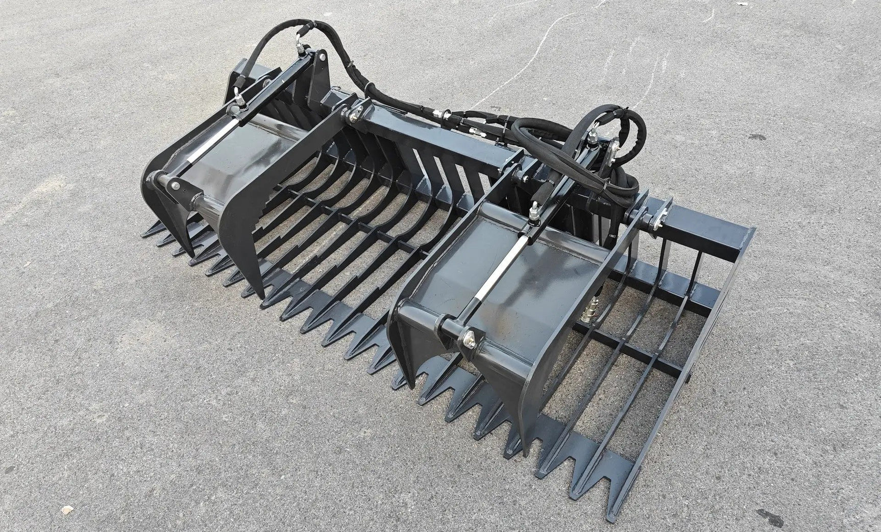 ARTEER 84" ROCK GRAPPLE BUCKET FOR SKID STEER by Arteer Equipment